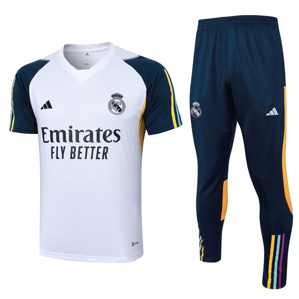 Thailand Trikot Real Madrid Conjunto Completo 2024 Weiß